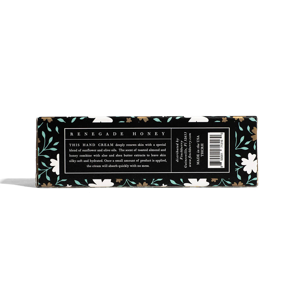 Travel Hand Cream Renegade Honey